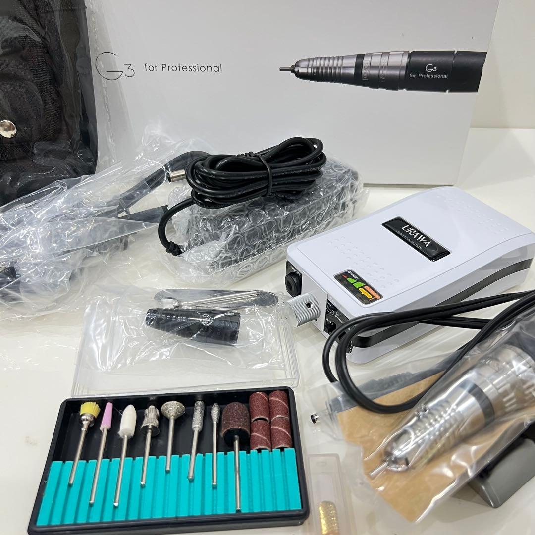 ①ネイル用 URAWA ネイルマシン ミニターネイルフィニッシャーウラワ-G3 楽天市場】URAWA ミニター (ネイルフィニッシャー) G3 プッシャー付