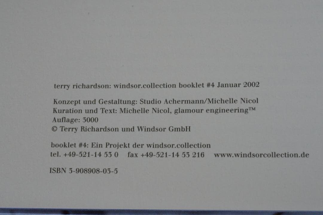 Terry Richardson in Düsseldorf #4値下げしました