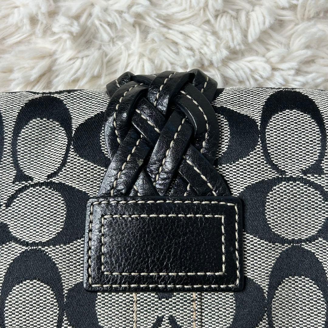 激レア】コーチ ソーホー ワンショルダーバッグ シグネチャー 黒