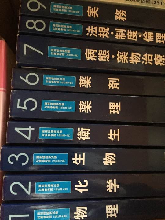 薬剤師国家試験 薬ゼミ 青本 セット 薬剤師国家試験対策参考書 青本・青問全巻セット - メルカリ