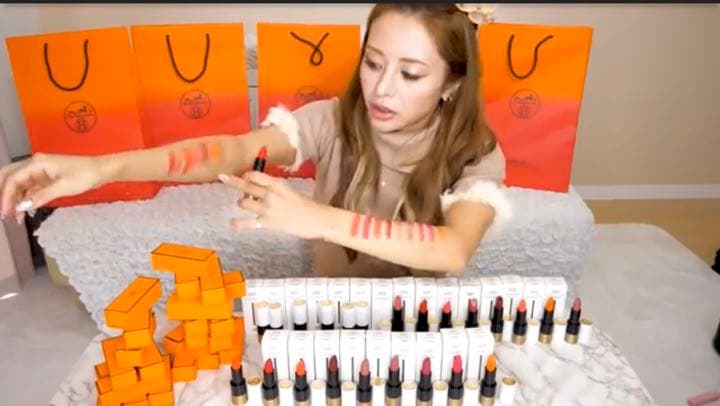 新品未使用　ルージュ　エルメス　カザック　64 口紅　リップ　門りょう　ドルガバ ルージュ エルメス ルージュ ア レーヴル サティネ 64 ルージュ