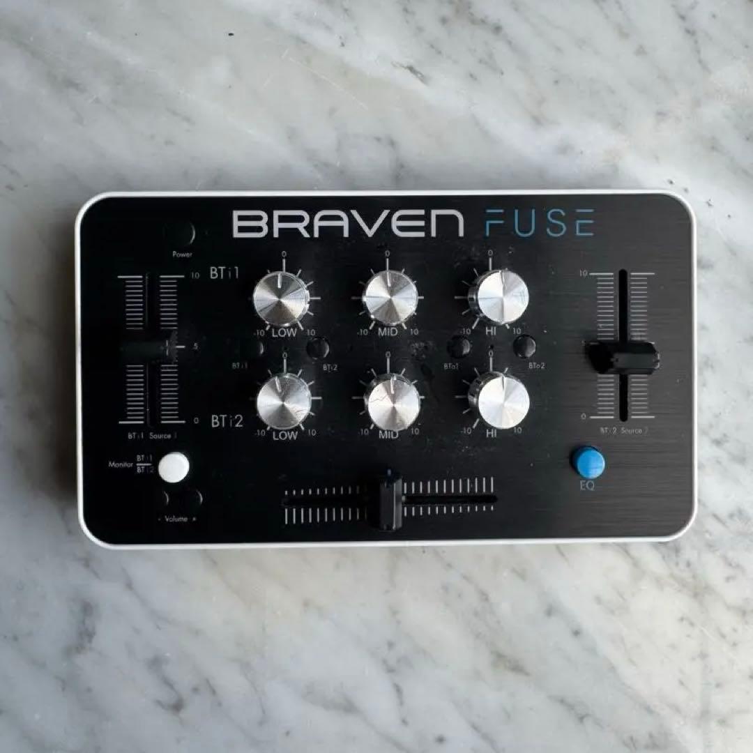 生産完了品　BRAVEN FUSE Bluetooth ポータブルミキサー Amazon | BRAVEN FUSE Blutooth対応 DJミキサー | DJミキサー | 楽器