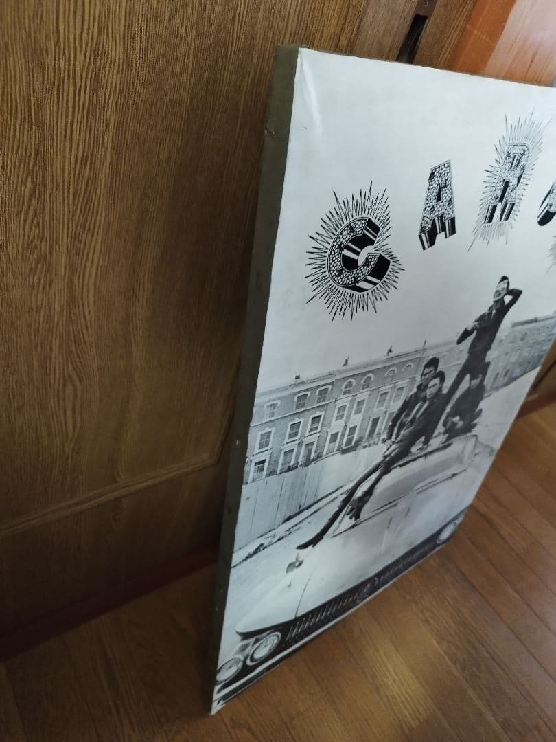 キャロル 超希少品 ポスター パネル 当時物 矢沢永吉 ジョニー大倉