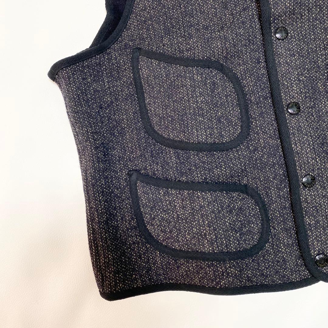 新品タグ付き✨ Schott BEACH CLOTH VEST ウール XL - メルカリ