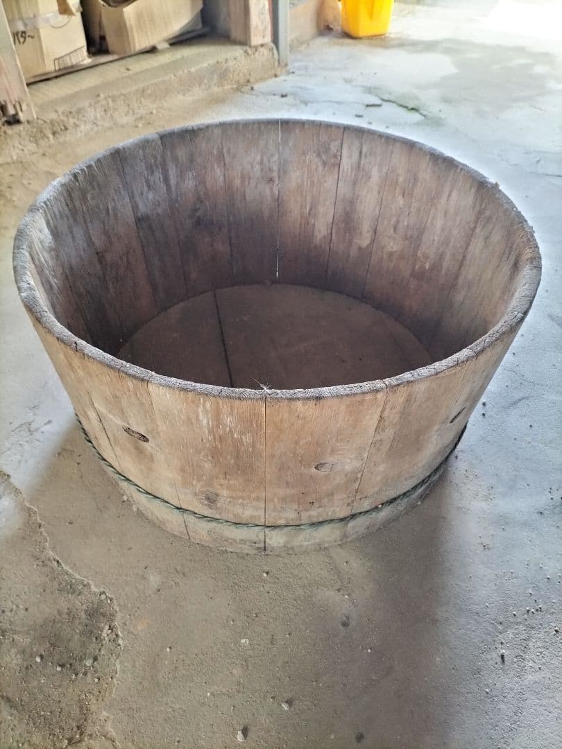 送料込み　レトロ巨大桶2　商品説明必読を オルゴ KANSAI 山本寛斎attache BOTTLE 魔法瓶水筒 ナビEN 0.75ℓ×2 ST170