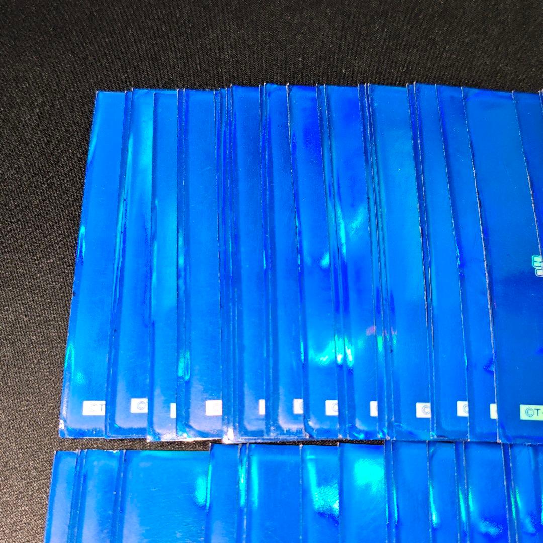 遊戯王 公式スリーブ 初期ロゴ 青 メタリックブルー 60枚 - メルカリ