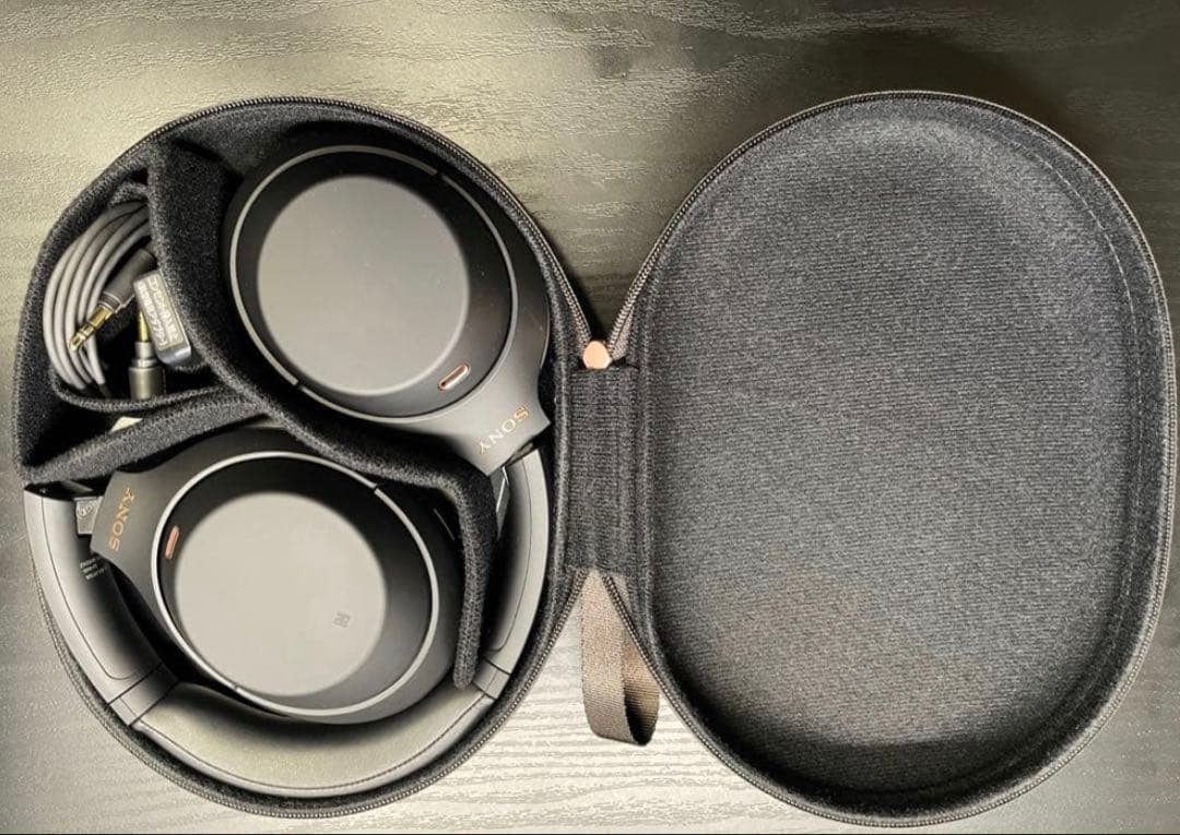 あ*え様 SONY WH-1000XM4 ブラック ノイズキャンセリング Sony WH-1000XM4 Premium Wireless Noise Canceling Headphones | Black