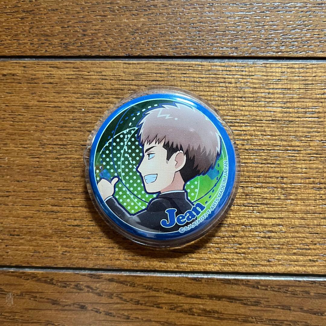 進撃の巨人　巨人中学校　巨中　缶バッジ　缶バッチ　ジャン　希少　レア 進撃の巨人 巨人中学校 巨中 缶バッジ 缶バッチ ジャン 希少 レア 進撃