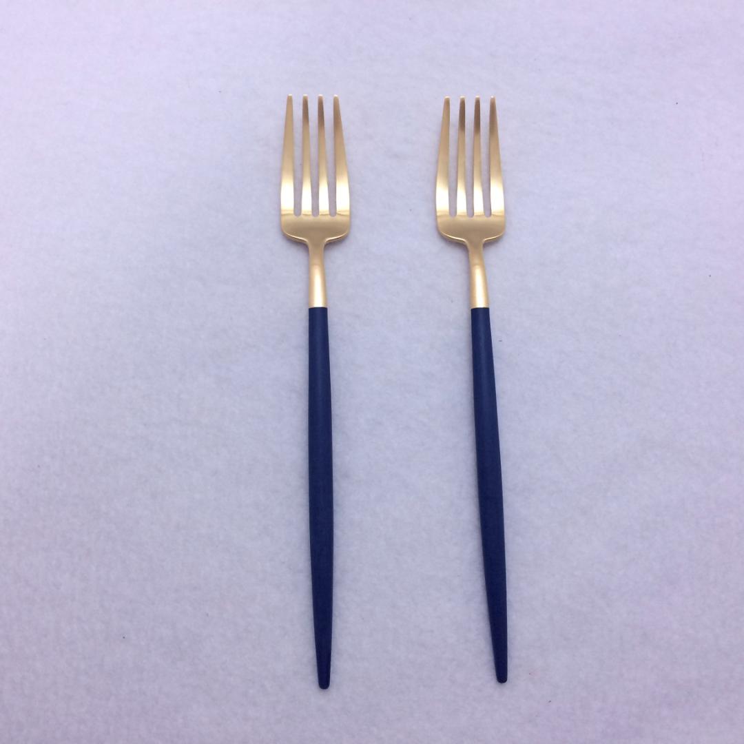 ラスト！ セール価格 クチポール GOA ブルー＆ゴールド デザート3種