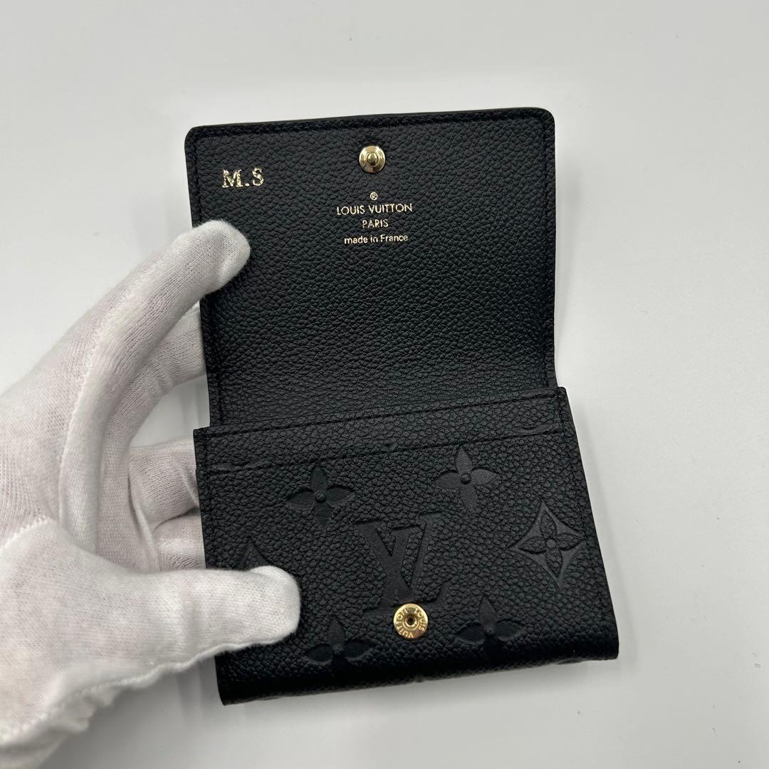 未使用級✨RFID確認済✨ルイヴィトン カードケース レザー アン