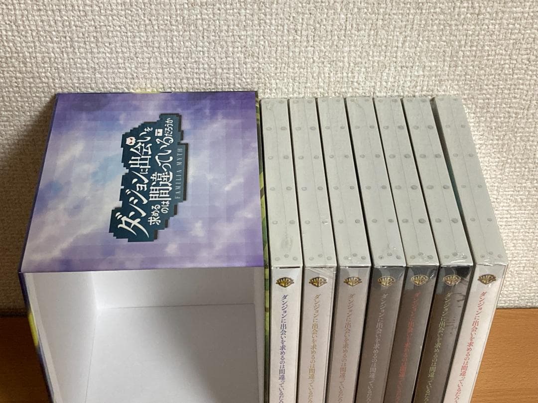 【未開封品】DVD ダンジョンに出会いを求めるのは間違っているだろうか 1-7巻