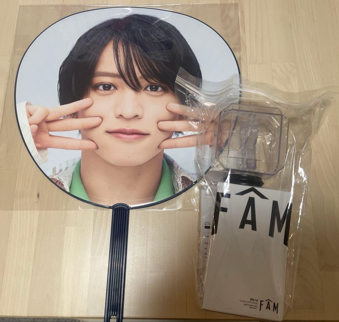 timelesz うちわ ペンライト 猪俣周杜 - メルカリ