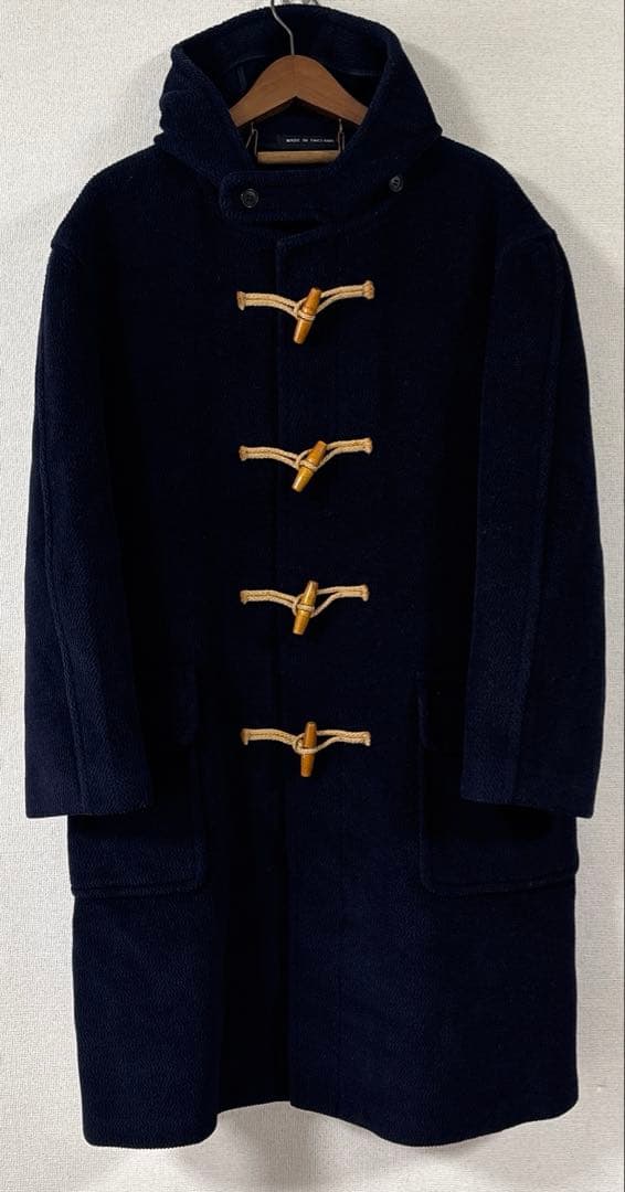 90's gloverall ダッフルコート ヘリンボーン moorbrook - メルカリ