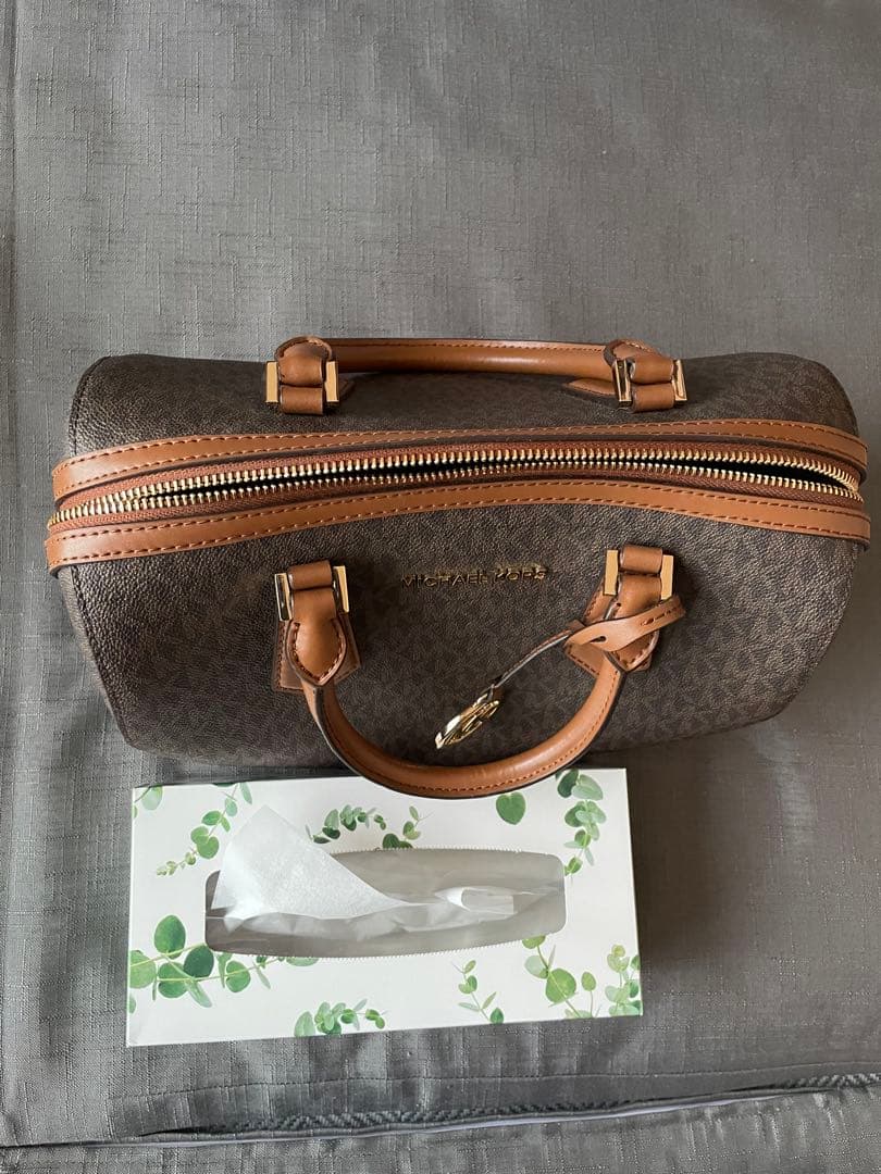 メルカリ祭のみの出品】 Michael Kors ブラウン ボストンバッグの通販