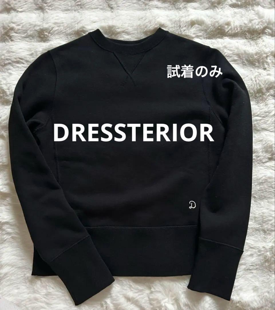 DRESSTERIORドレステリア裏起毛トレーナースウェットサイズSブラック DRESSTERIOR（ドレステリア） トレーナー スウェット 裏起毛 バック9