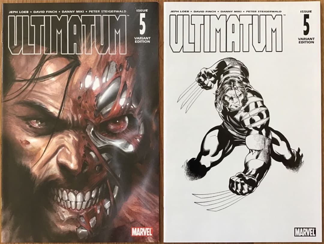 アルティメイタム #5 レア表紙　DellOtto アメコミリーフ 2冊 アルティメイタム #5 レア表紙 DellOtto アメコミリーフ 2冊 アルティ