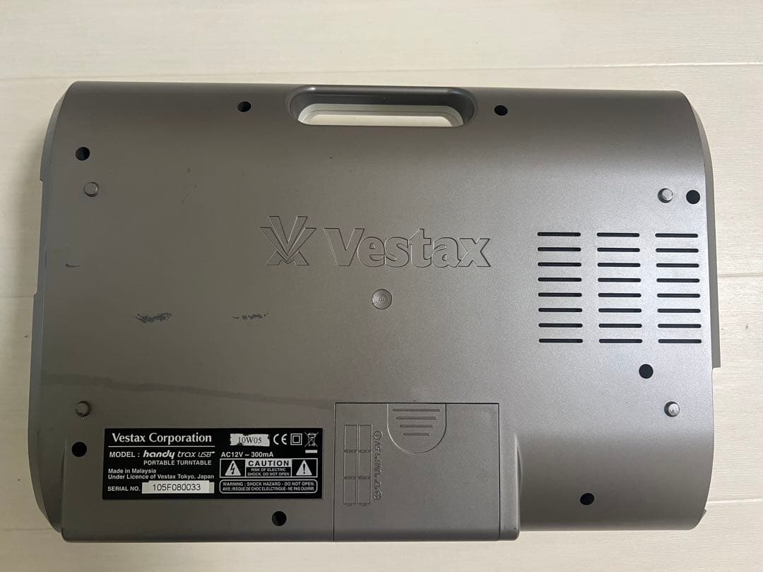 VESTAX Handy trax USB ポータブルターンテーブル - メルカリ