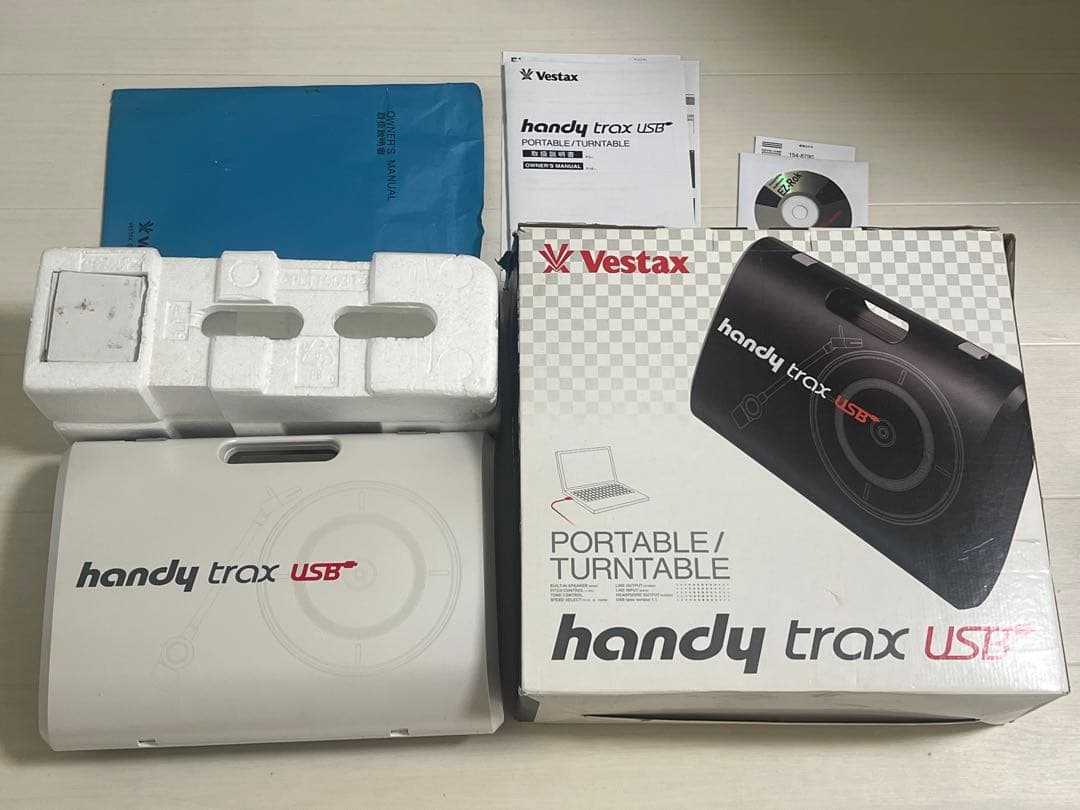 VESTAX Handy trax USB ポータブルターンテーブル - メルカリ