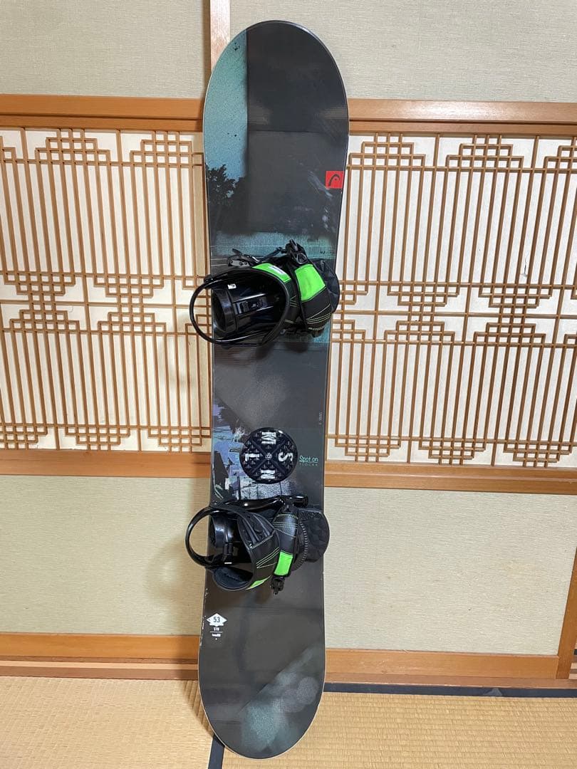 【送料込み】HEAD 153cm スノーボードセット バインディング付き NAKED Cornice 153cm イタリア製 スノーボード HEADバイン - メルカリ