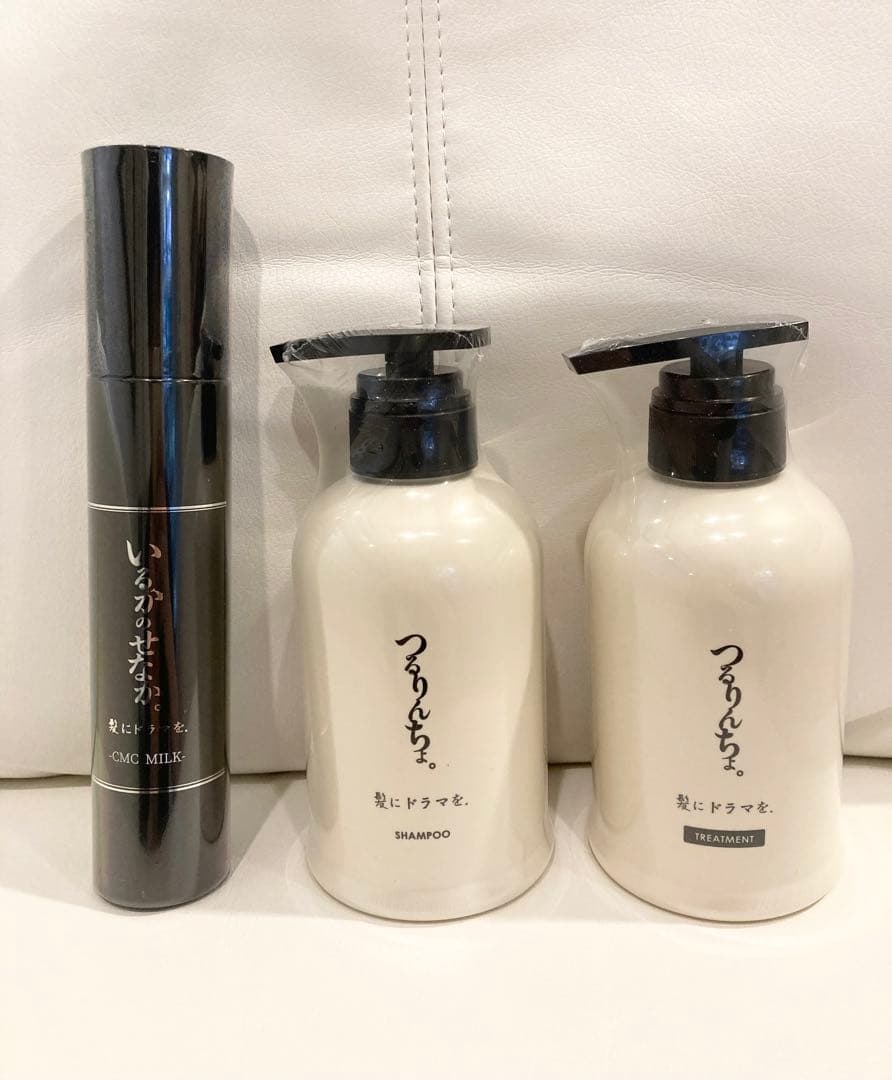 つるりんちょ シャンプー・トリートメント&いるかのせなか ミルク