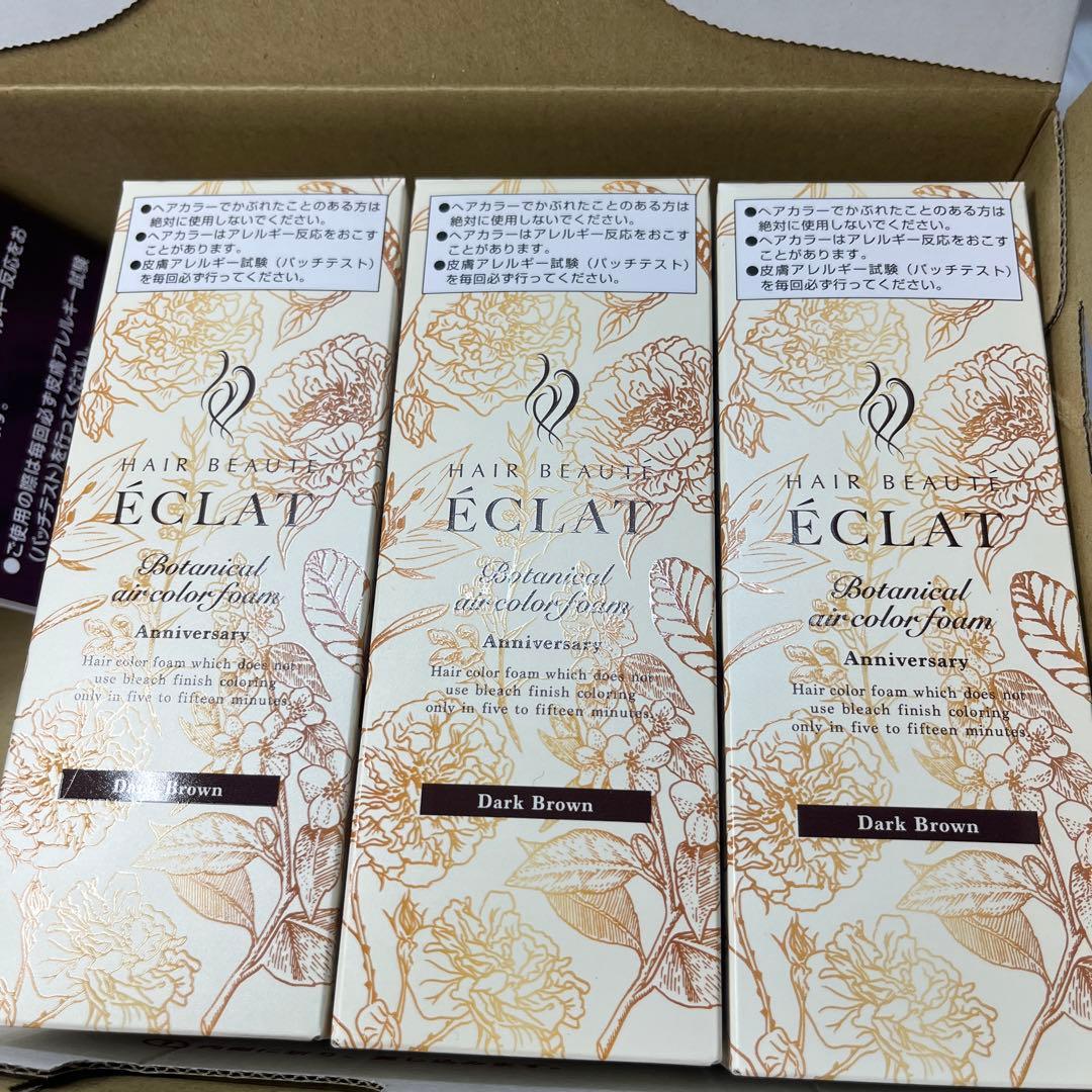 ヘアボーテ　エクラボタニカルヘアカラーフォームEXダークブラウン3本 Amazon | ヘアボーテエクラ ボタニカルエアカラーフォームEX ダーク