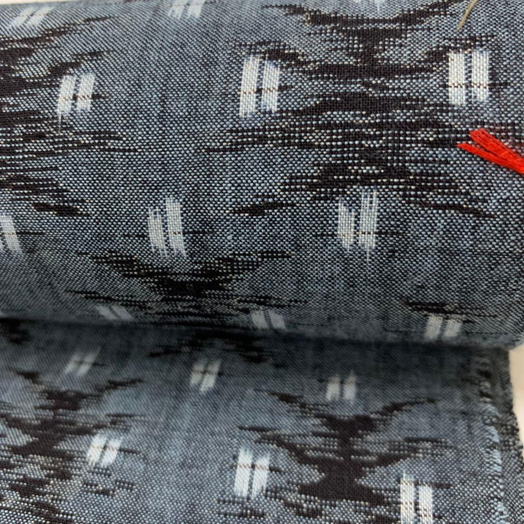 ma8059 本場久留米絣 反物 綿絣 綿着物 未仕立て 着尺 リメイク 生地