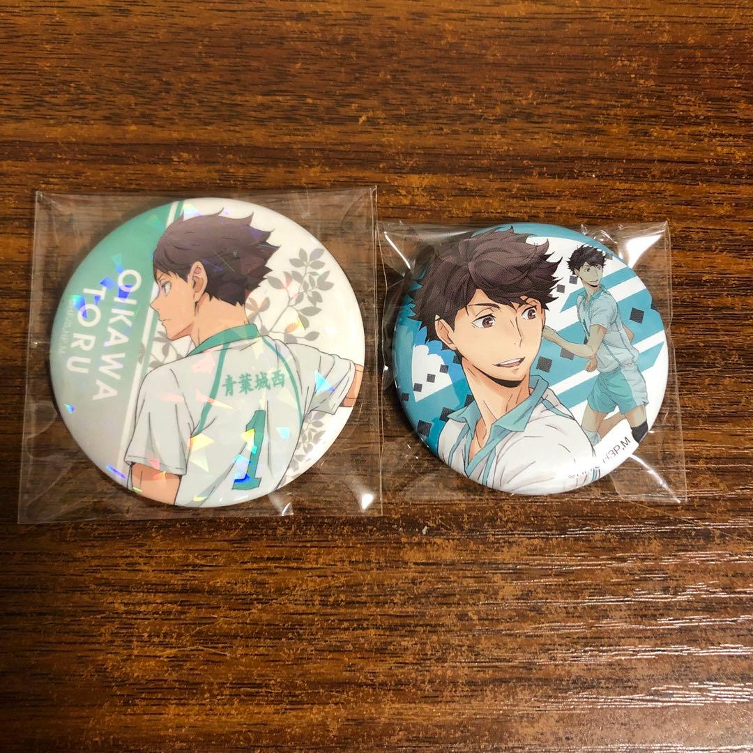 ハイキュー 及川徹 缶バッジ - メルカリ