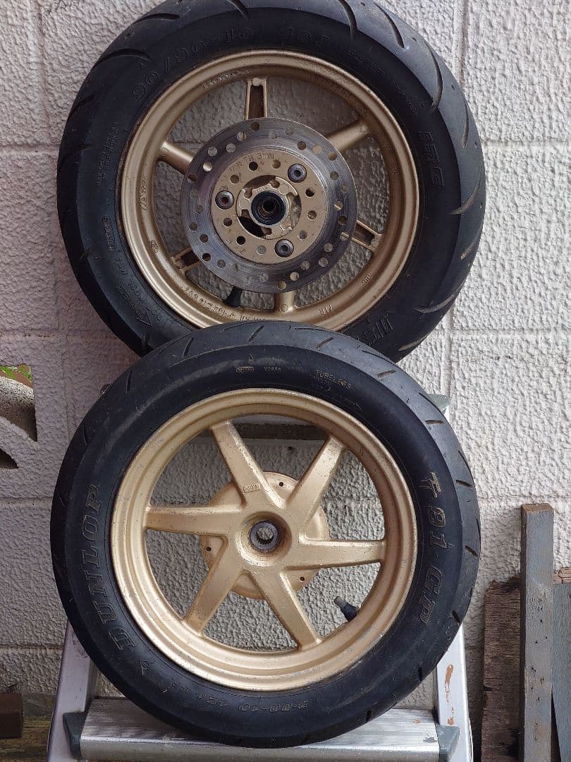 ライブディオZX 金ホイール af35 ディスク化 流用 - メルカリ