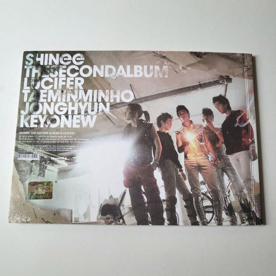 ミノ ミンホ☆SHINee 韓国盤 LUCIFER ルシファー CD トレカ