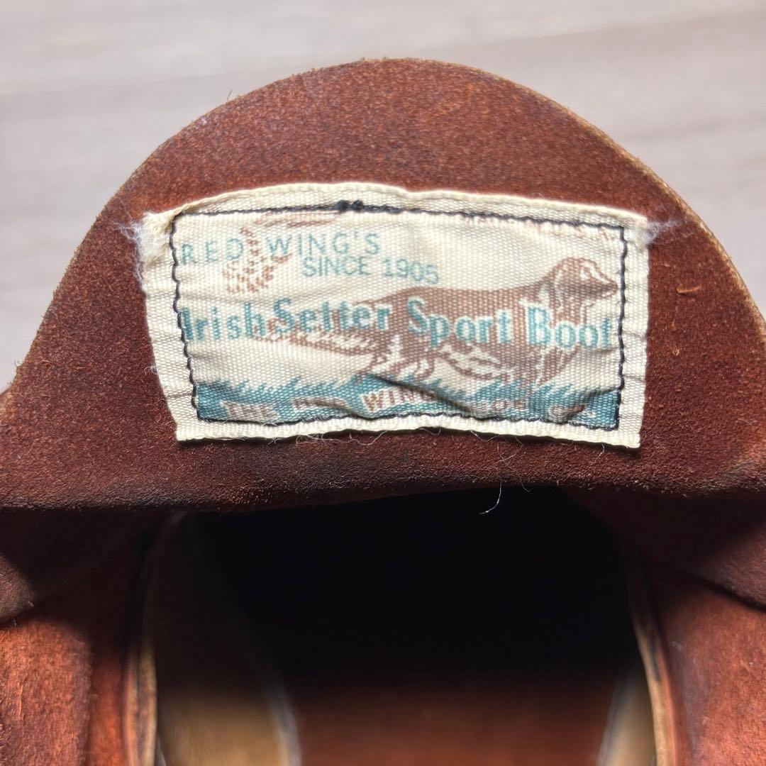 ☆貴重☆四角犬タグ☆REDWING8875 ビブラムソールカスタム25.5cm