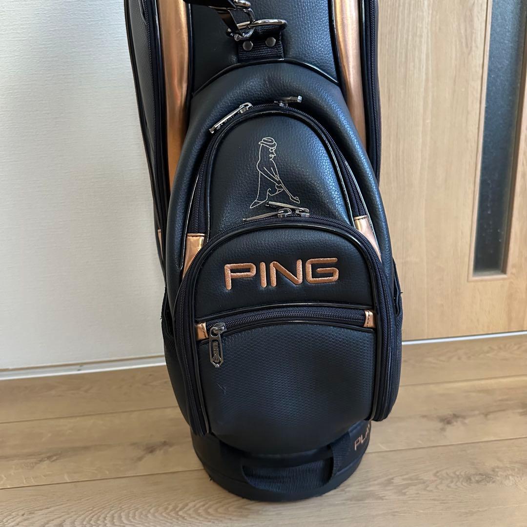 ピン PING PGJ-CBLT18 キャディバッグ ブラック カッパー - メルカリ