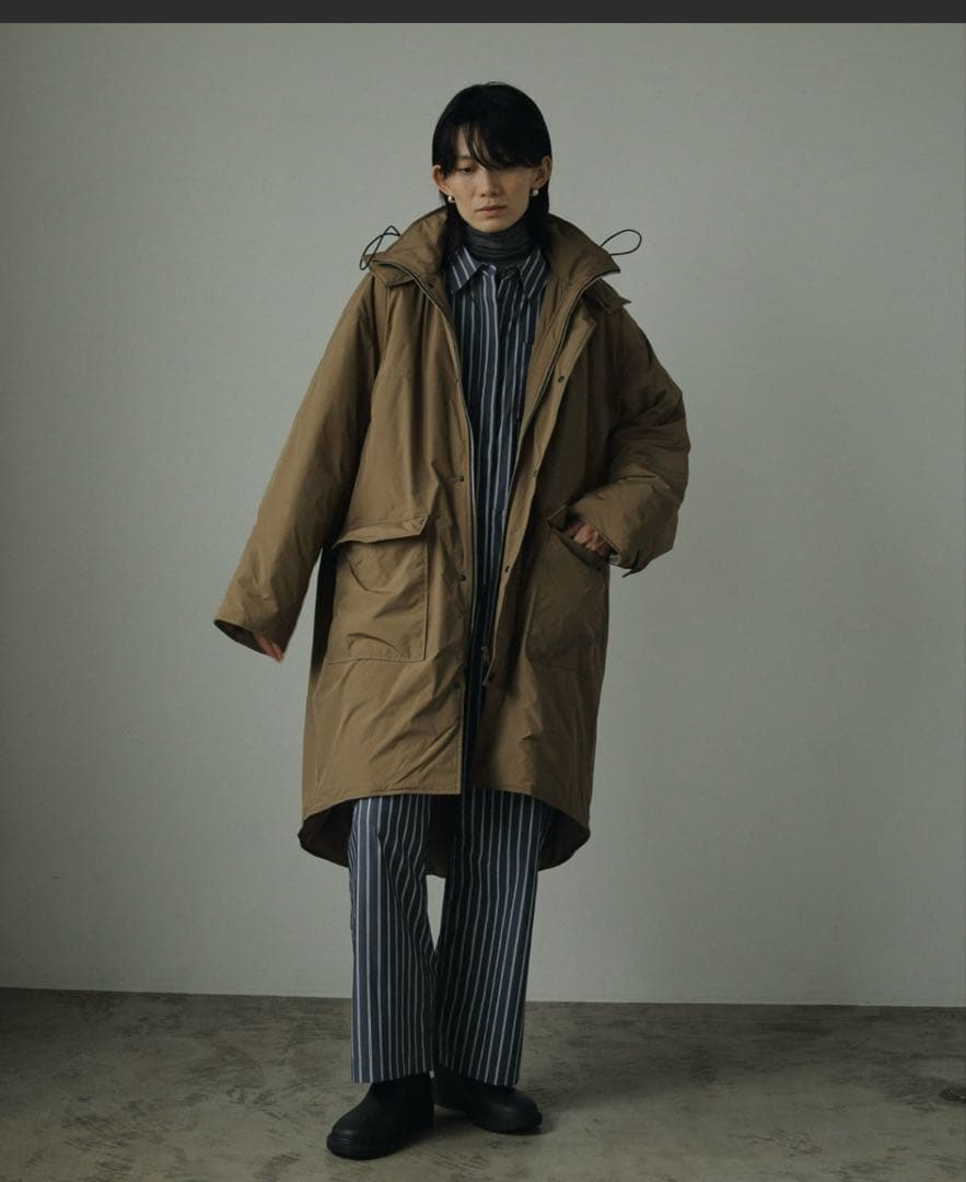 anuke hooded coat 36サイズ - メルカリ