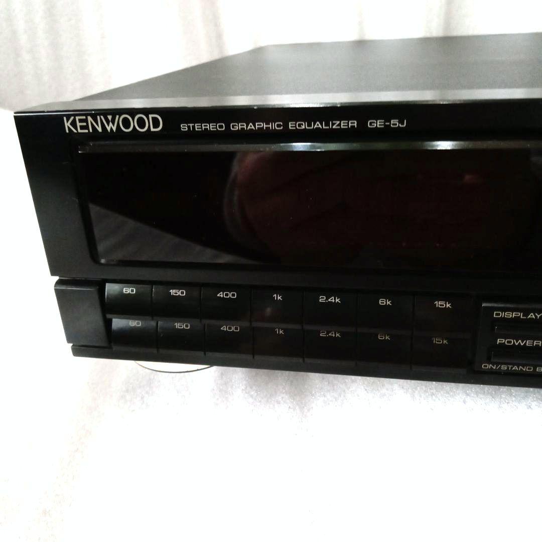 動作品】KENWOOD ステレオグラフィックイコライザー GE-5J - メルカリ