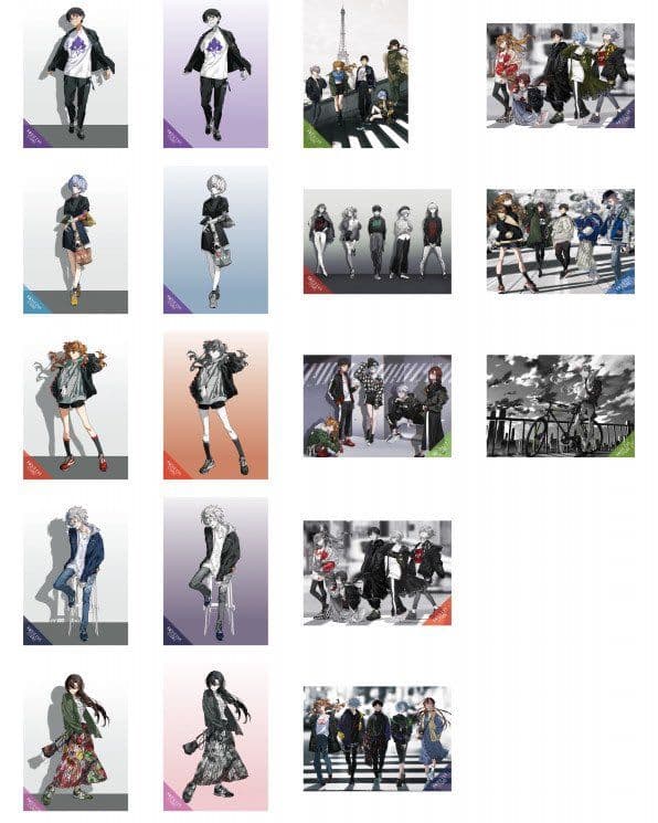 ダンダダン AMNIBUS アクリルネームプレート 白鳥愛羅 セット