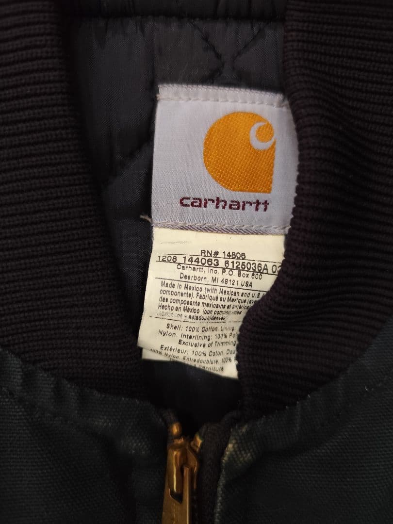 Carhartt ダッグベスト クロスボーン Fade Black M-R - メルカリ