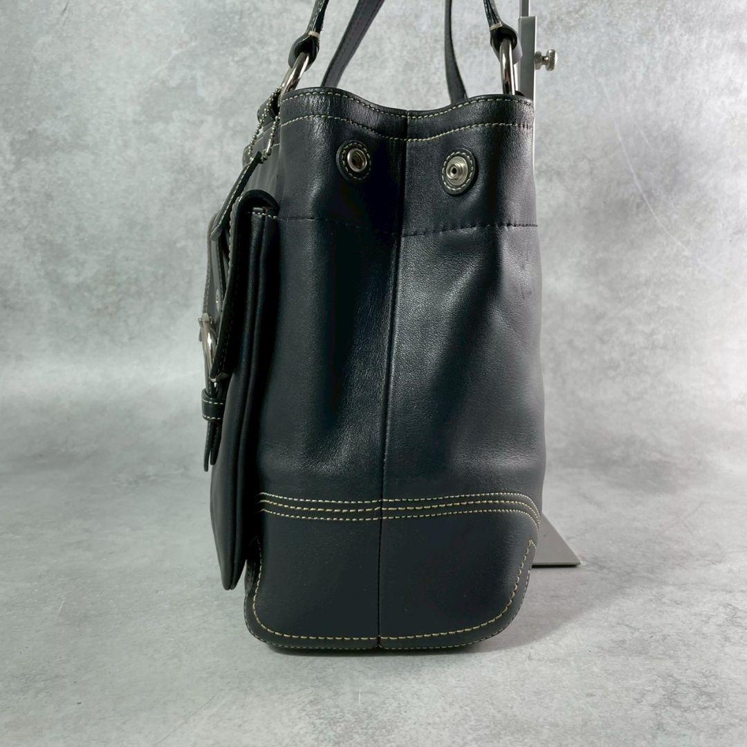 vintage coach old soho mini Boston black - メルカリ