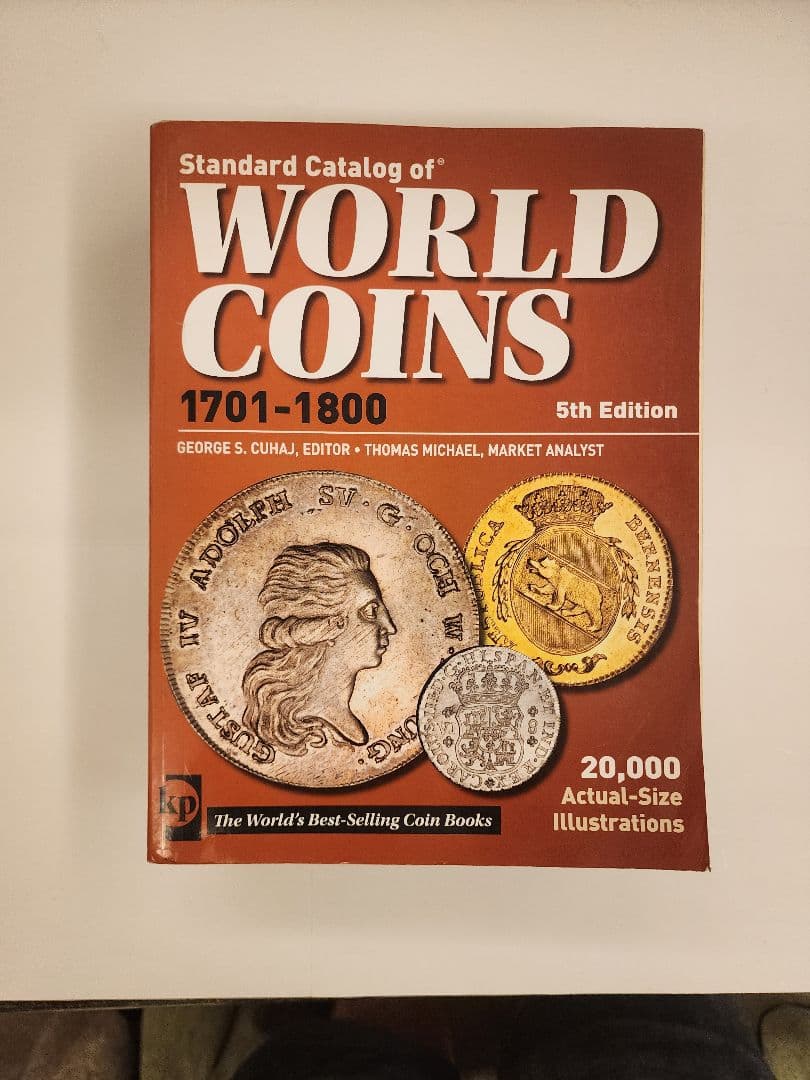 書 StandardCatalog of WorldCoins 1701-1800 Amazon.com: Standard Catalog of World Coins: Eighteenth Century