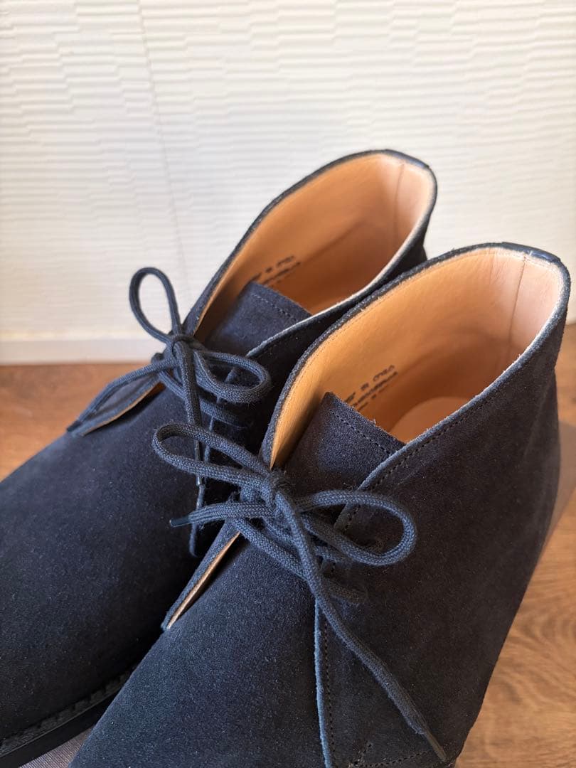 新品未使用】Church's Ryder3 LW ブラック スエード7.5 F - メルカリ