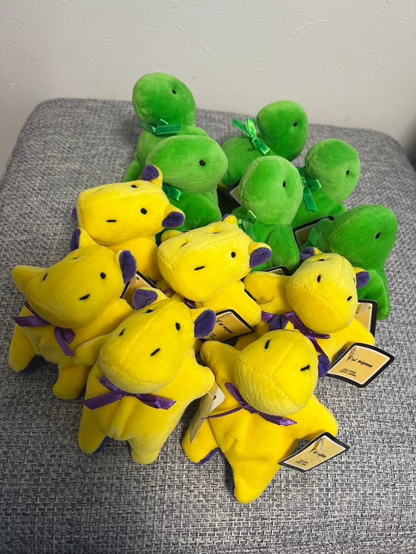 C’est mignon セ・ミニョン　緑色のぬいぐるみ C'est mignon セ・ミニョン 緑色のぬいぐるみ2体セット - メルカリ