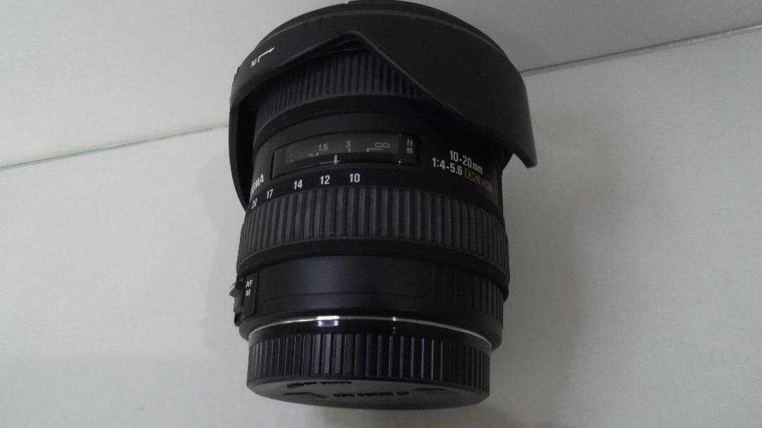 【中古品】シグマ 10-20mm f/4-5.6 ズームレンズ　Fマウント