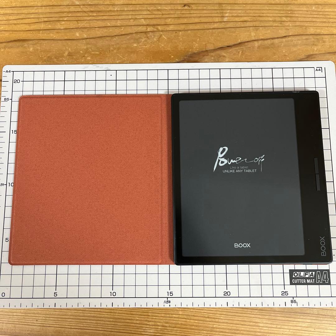 BOOX page 7インチ　電子書籍リーダー 本体 オレンジカバー付き 楽天市場】【正規代理店】 ケース カバー BOOX Magnetic Case Cover