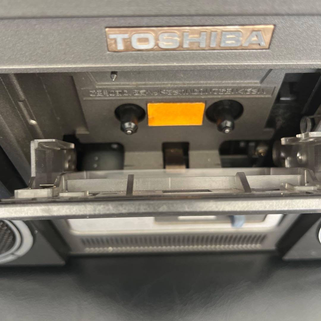 昭和レトロ東芝 TOSHIBAステレオラジオカセットレコーダーRT-8360S