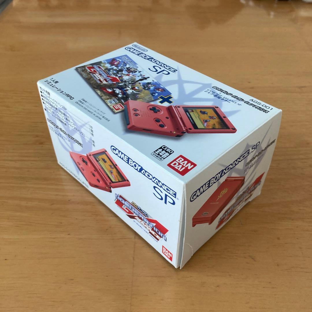 ゲームボーイアドバンス SP本体 シャア専用 カラー　Gジェネレーション ゲームボーイアドバンス SP シャア専用カラー - メルカリ