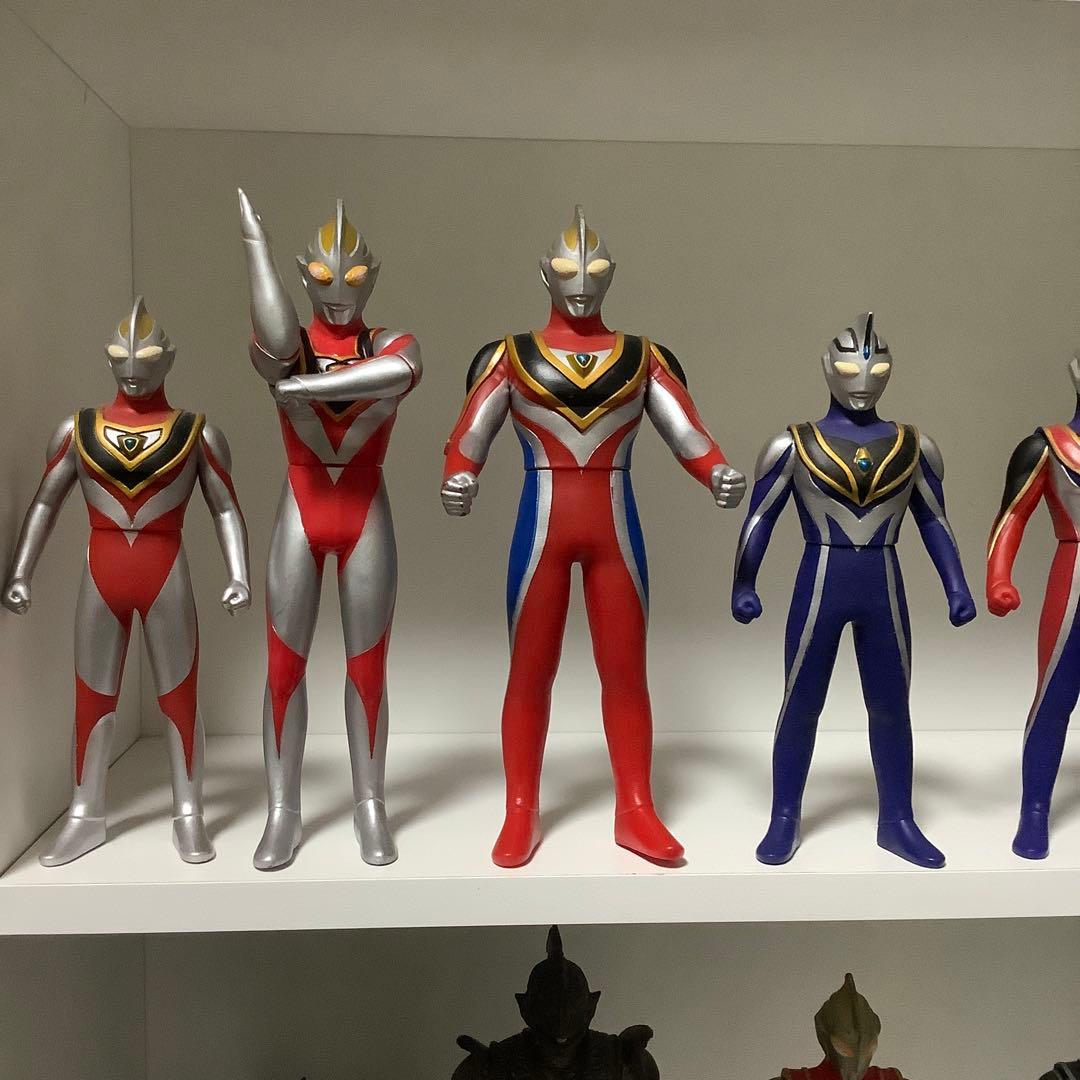 ウルトラマン ウルトラ怪獣【ガイアセット】ソフビ フィギュア - メルカリ