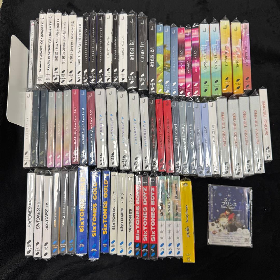 SixTONES CD DVD まとめ売り SixTONES CD まとめ売り セット - メルカリ