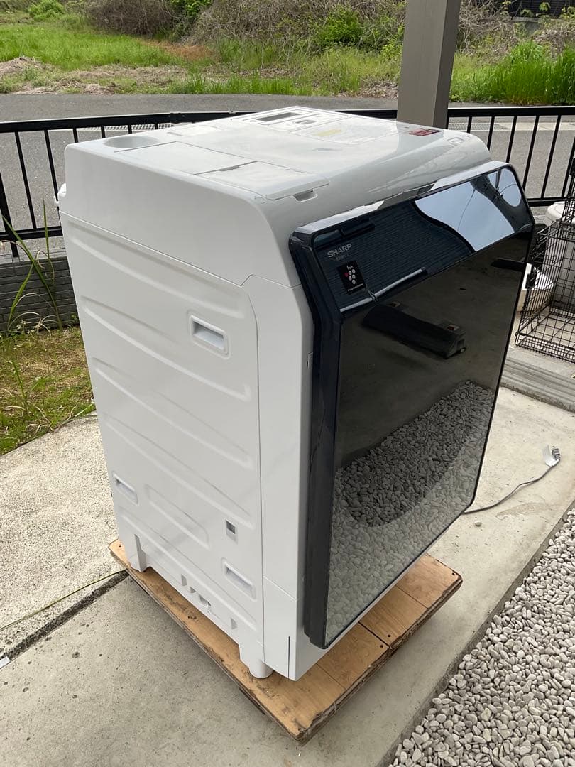 【分解洗浄済み】シャープドラム式洗濯乾燥機　ES -W113SL 2022年購入
