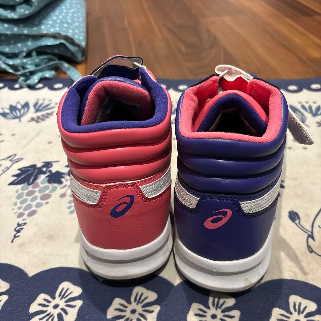 アシックス 安全靴 CP302 FCP302 パレスパープル×ピンクカメオ - メルカリ