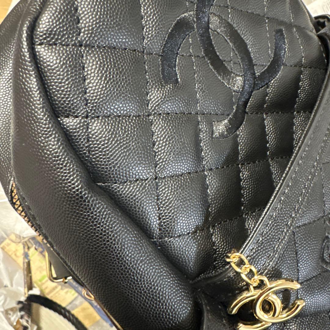 シャネル ノベルティ ブラック リュック バッグ パック 未使用 - メルカリ