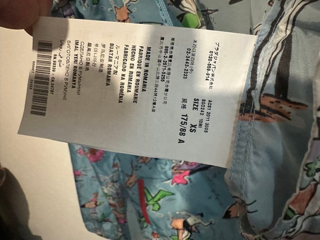 ぬ*る様 Prada 12ss surf print jacket - メルカリ