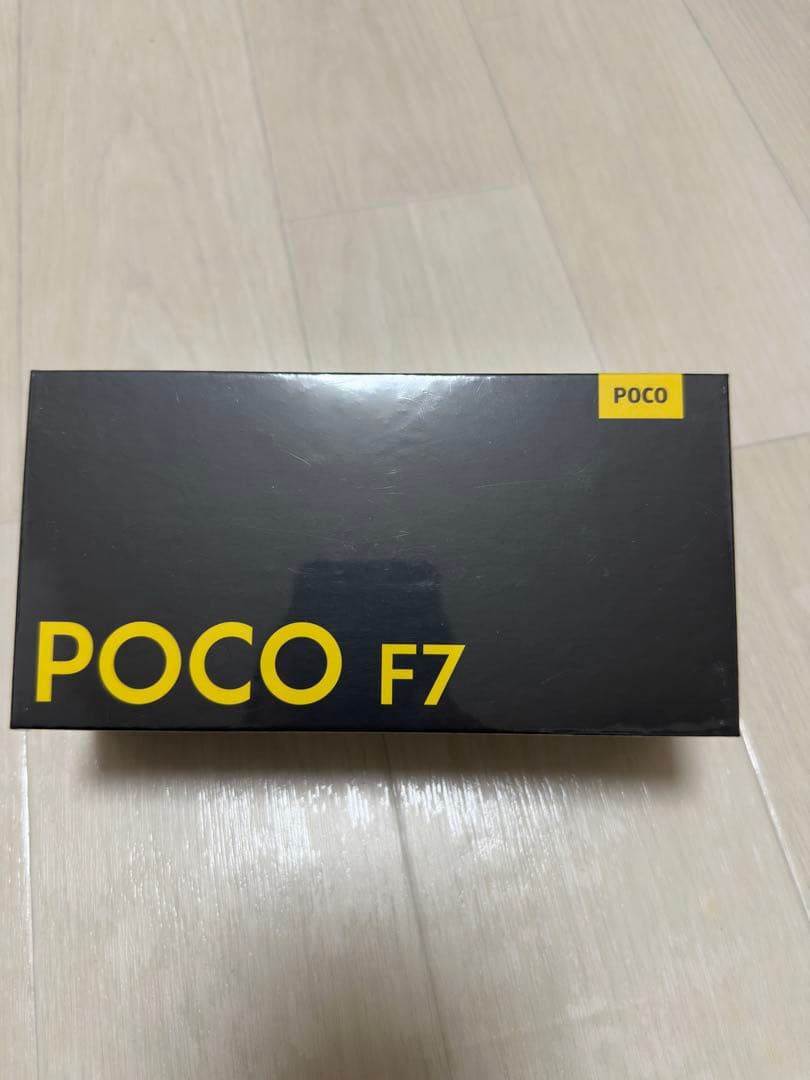 未開封　POCO F7 ホワイト 12GB RAM 256GB ROM buy-xiaomi-poco-f7-5g-dual-sim